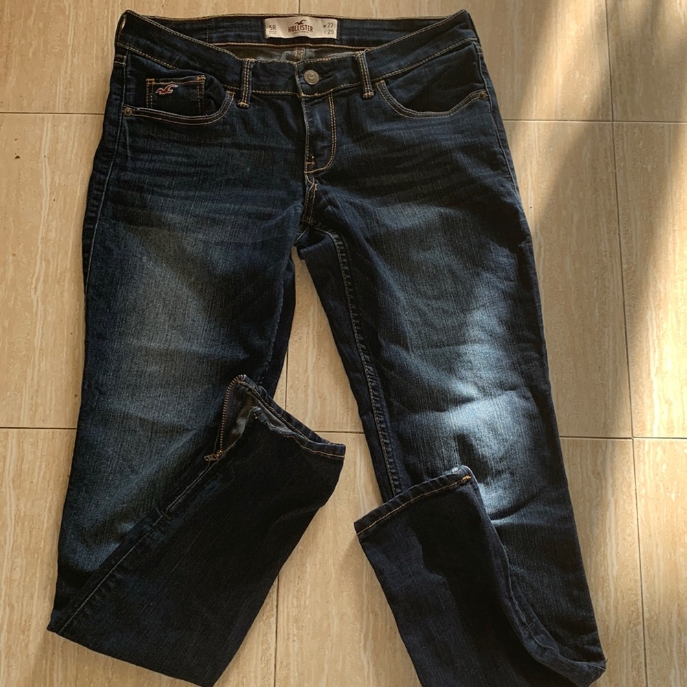 Hollister Stretch Zip Jeggings